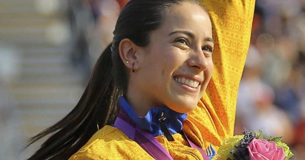 Bogotá recibirá este martes por la noche a Mariana Pajón