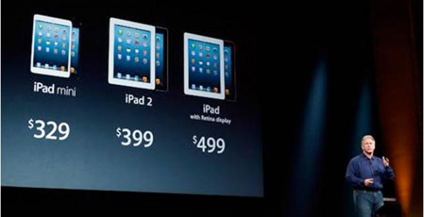 Precio de iPad mini no convence