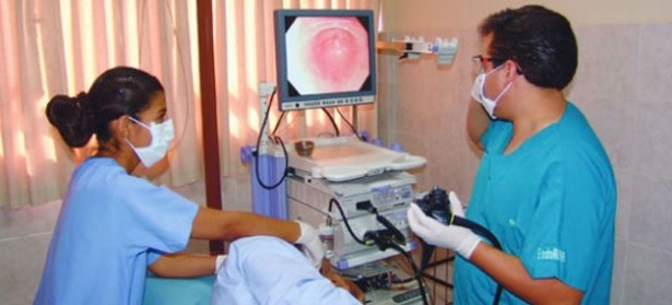 El momento oportuno de una endoscopia.