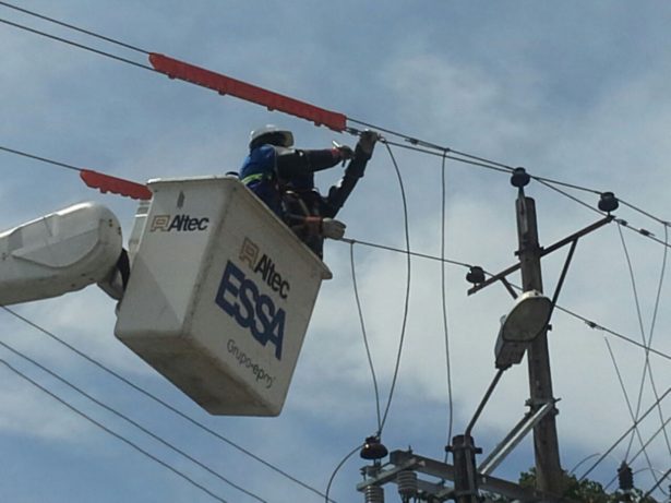 El miércoles 12 de enero, mantenimiento de redes eléctricas en Girón