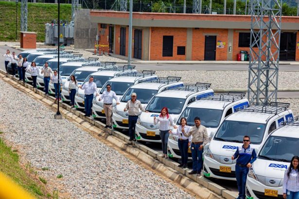 ESSA incorpora la primera flota de vehículos 100% eléctricos, del oriente colombiano